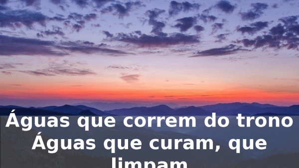 Águas Purificadoras - Diante do Trono - página 10