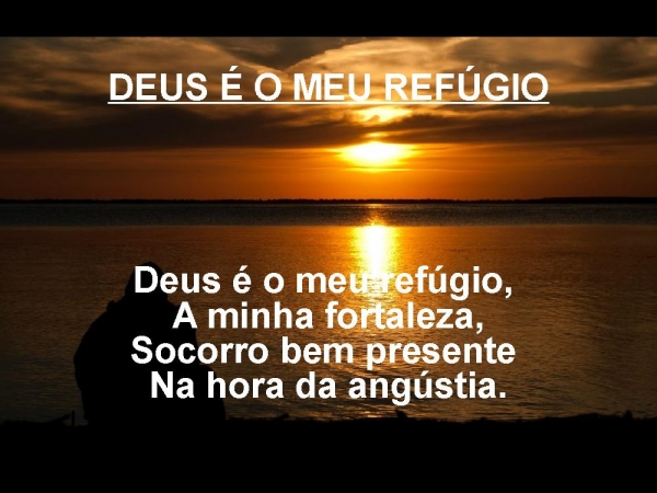Deus é meu refúgio - página 1
