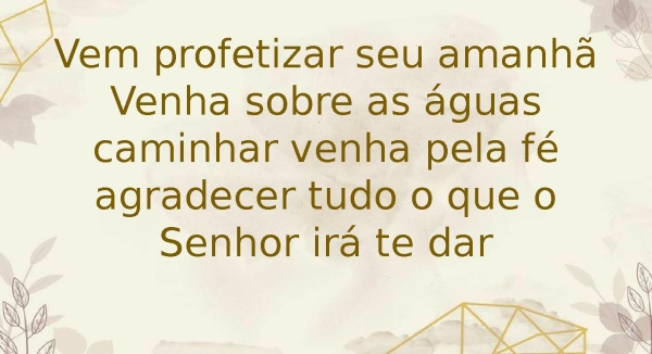 vem cantar louvores - página 7