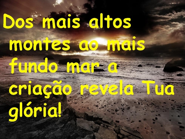 TU ÉS TREMENDO DEUS