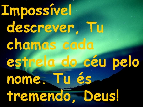 TU ÉS TREMENDO DEUS - página 3