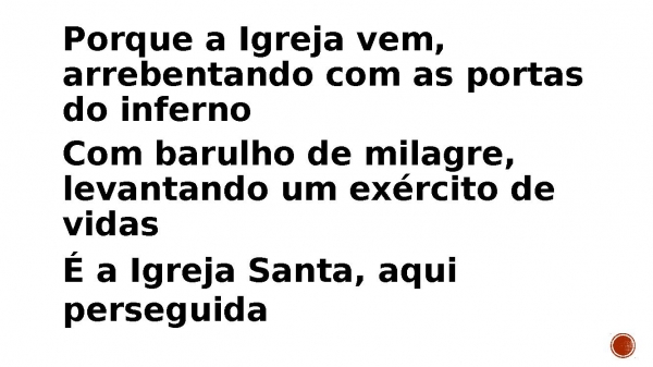 a igreja vem.pptx - página 4