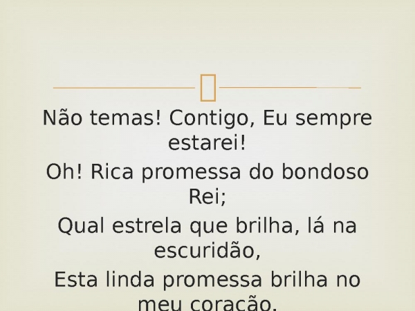 58 - Não Temas.pptx - página 2