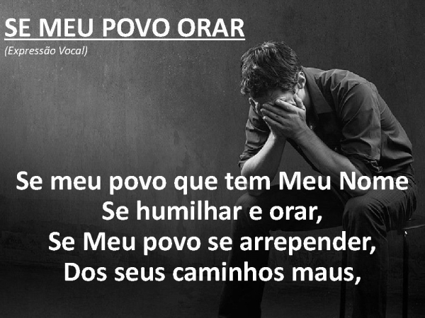 Se meu povo orar - página 1