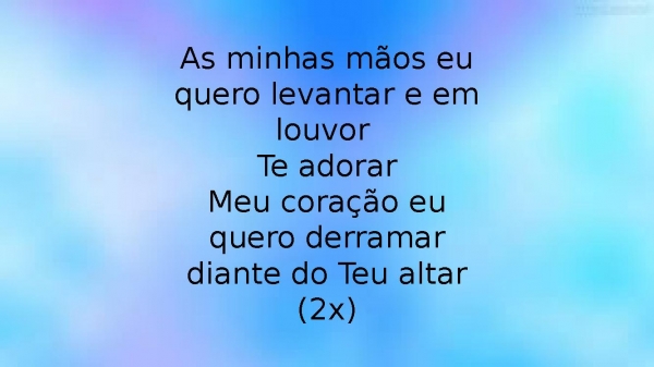 Espírito enche a minha vida -Ao único - página 4