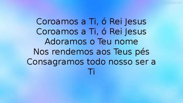 Espírito enche a minha vida -Ao único - página 5