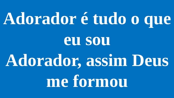 Nada Pode Calar Um Adorador - página 2