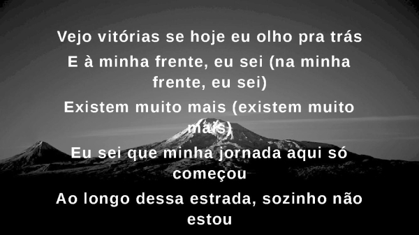 SÓ O COMEÇO - Vocal Livre - página 6