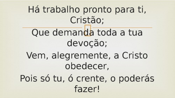 93 - Há Trabalho Pronto.pptx - página 2