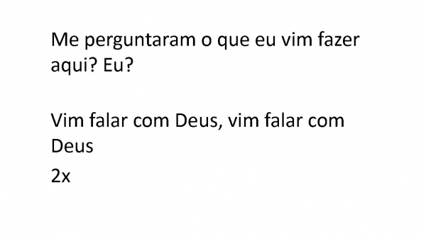 Vim falar com Deus.pptx - página 2