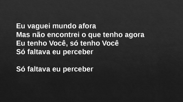Eu tenho você Marcelo Markes pptx (1) - página 12