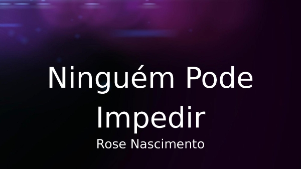 Ninguém Pode Impedir - página 1