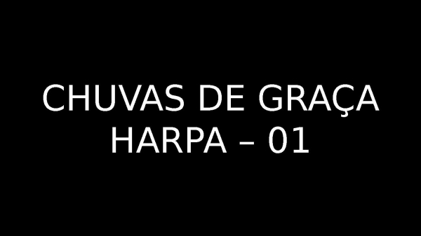 CHUVAS DE GRAÇA - página 1