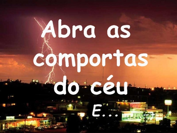 FAZ CHOVER - eu vejo uma pequena nuvem - página 6