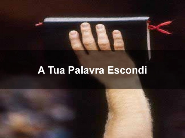 A Tua palavra escondi - página 1