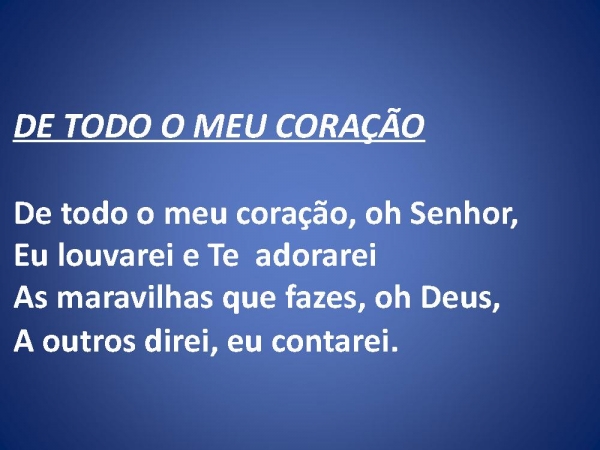 De todo o meu coração - página 1