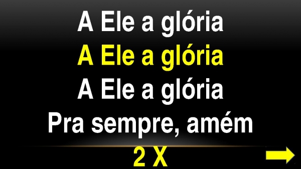 A Ele a Glória -  Porque Ele Vive - Gabriela Rocha - página 8