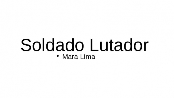 SOLDADO LUTADOR