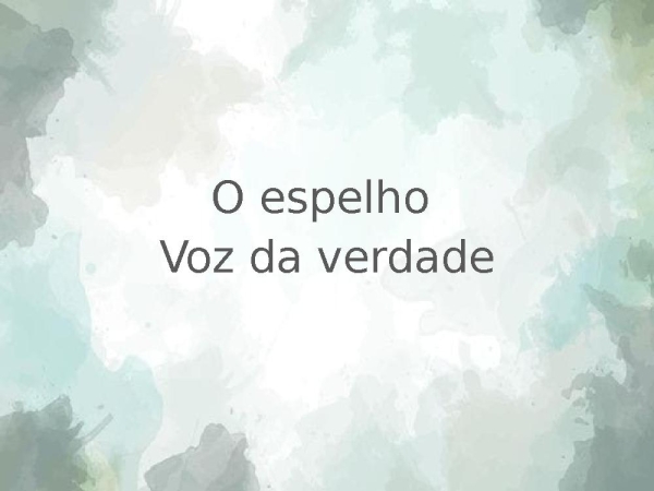 O espelho
