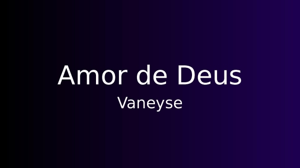 Amor de Deus - página 1