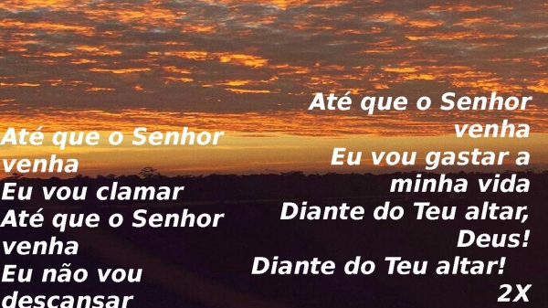 Até que o Senhor venha - página 8