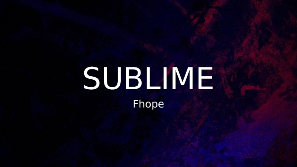 SUBLIME - página 1