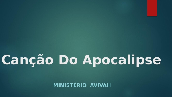 Canção do Apocalipse