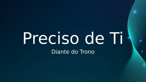 Preciso de Ti - página 1