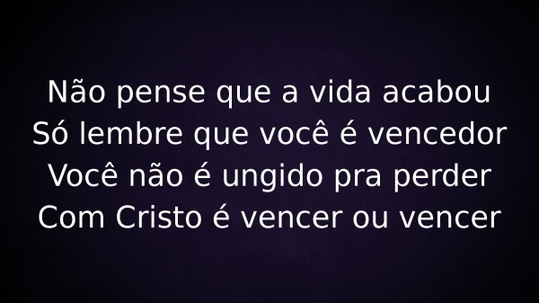 Com Cristo é Vencer - página 11