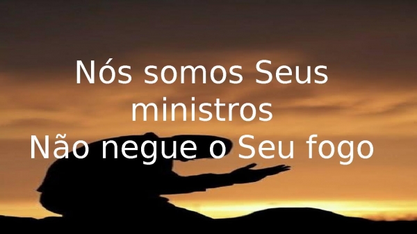 so tu és santo Uma coisa Aqui com voce Deixa queimar.pptx - página 24