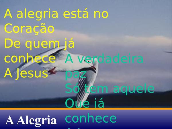 A ALEGRIA.ppt - página 2
