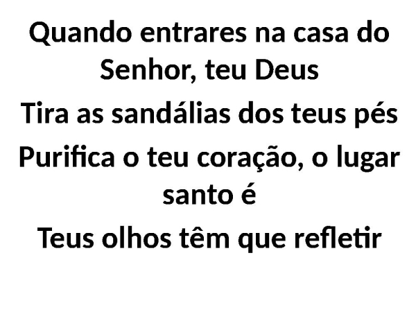 SANTIFICAÇÃO/ O NOIVO VEM/ SETE TROMBETAS ( medley) - página 3