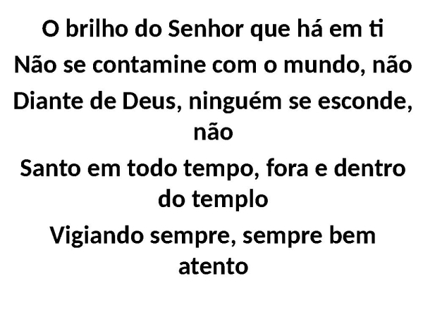 SANTIFICAÇÃO/ O NOIVO VEM/ SETE TROMBETAS ( medley) - página 4