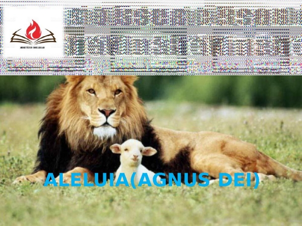 ALELUIA (AGNUS DEI).pptx - página 1