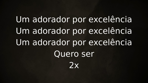 Adorador Por Excelência - página 11