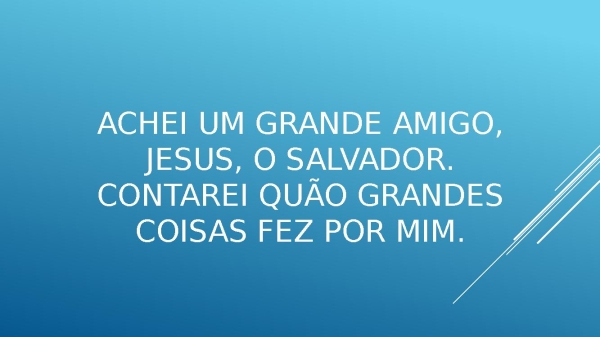 ACHEI UM GRANDE AMIGO - página 2