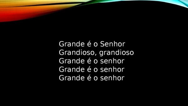 Grande é o Senhor - Nívea Soares.pptx - página 13