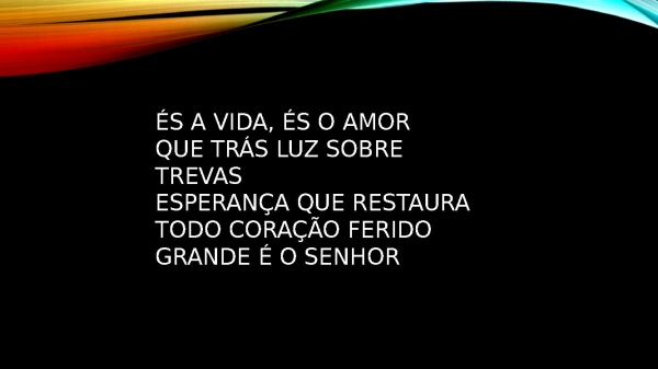 Grande é o Senhor - Nívea Soares.pptx - página 4