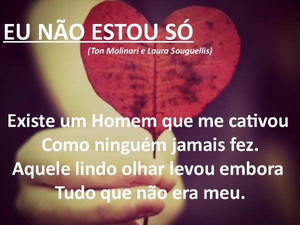Eu não estou só - página 1