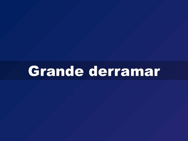 Grande derramar - página 1