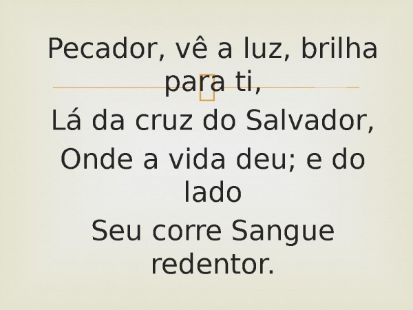 12 - Vem Já, Pecador.pptx - página 2