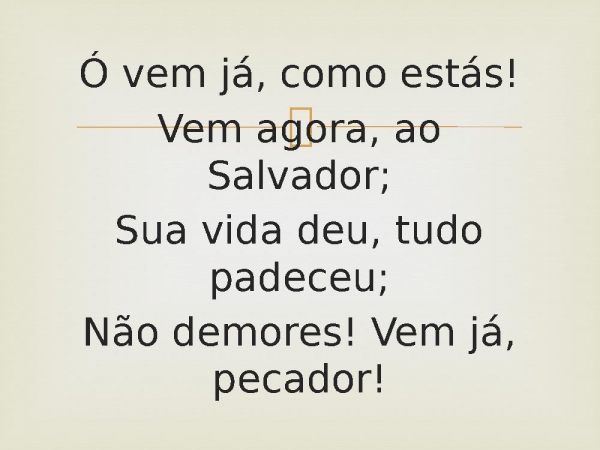 12 - Vem Já, Pecador.pptx - página 3