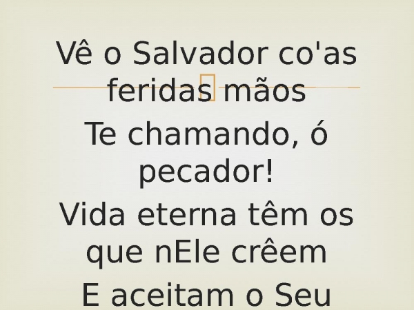 12 - Vem Já, Pecador.pptx - página 5