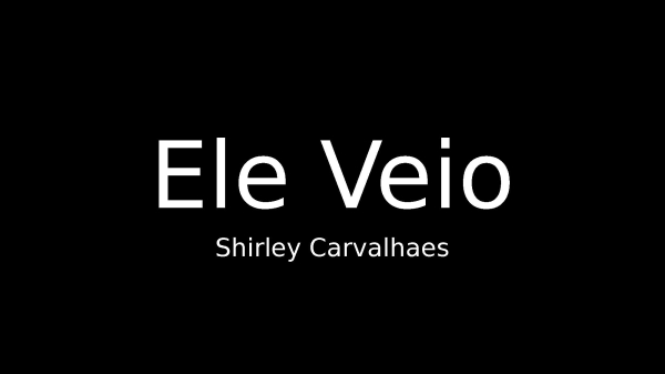 Ele veio - página 1