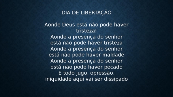 Dia de Libertação