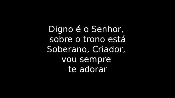 Digno é o Senhor - página 3