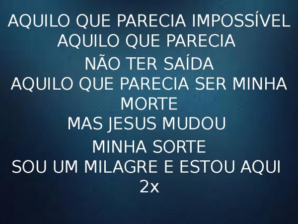 Sou um milagre.pptx - página 4