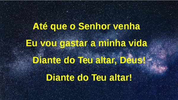 ATÉ QUE O SENHOR VENHA - página 11