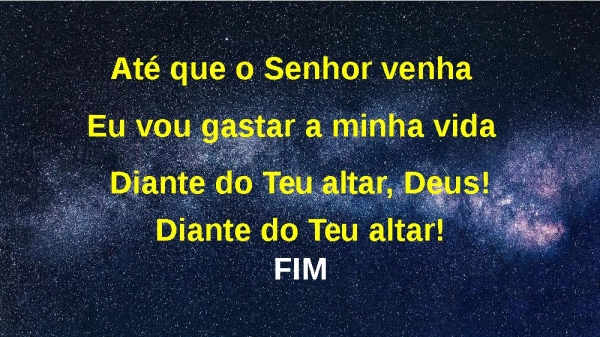 ATÉ QUE O SENHOR VENHA - página 19