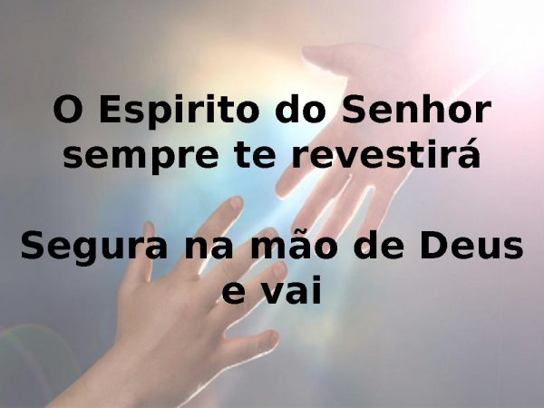 SEGURA NA MÃO DE DEUS.pptx - página 10